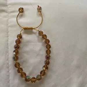 Amber Swarovski Crystal bracelet